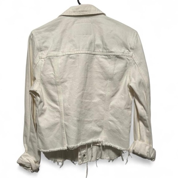 Blank NYC Off-White Denim Jacket - Picture 2 of 4